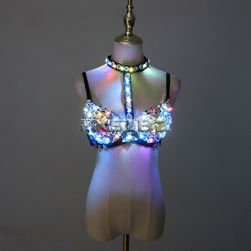 Nightclub Ds Sexy LED Bra Colo - Event Party Dj avis et prix