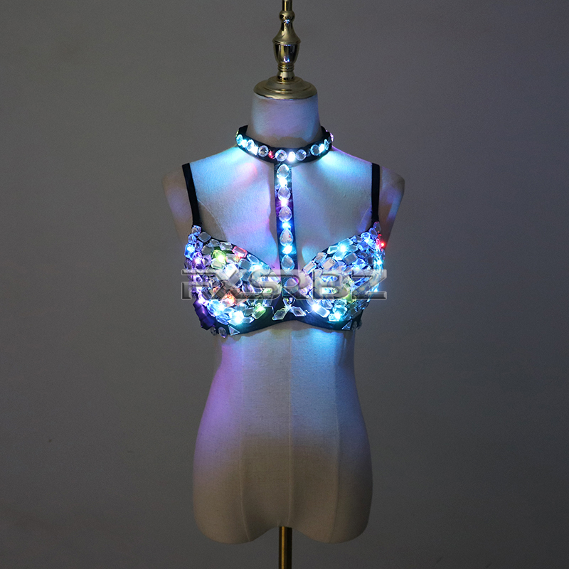 Nightclub Ds Sexy LED Bra Colo - Event Party Dj avis et prix