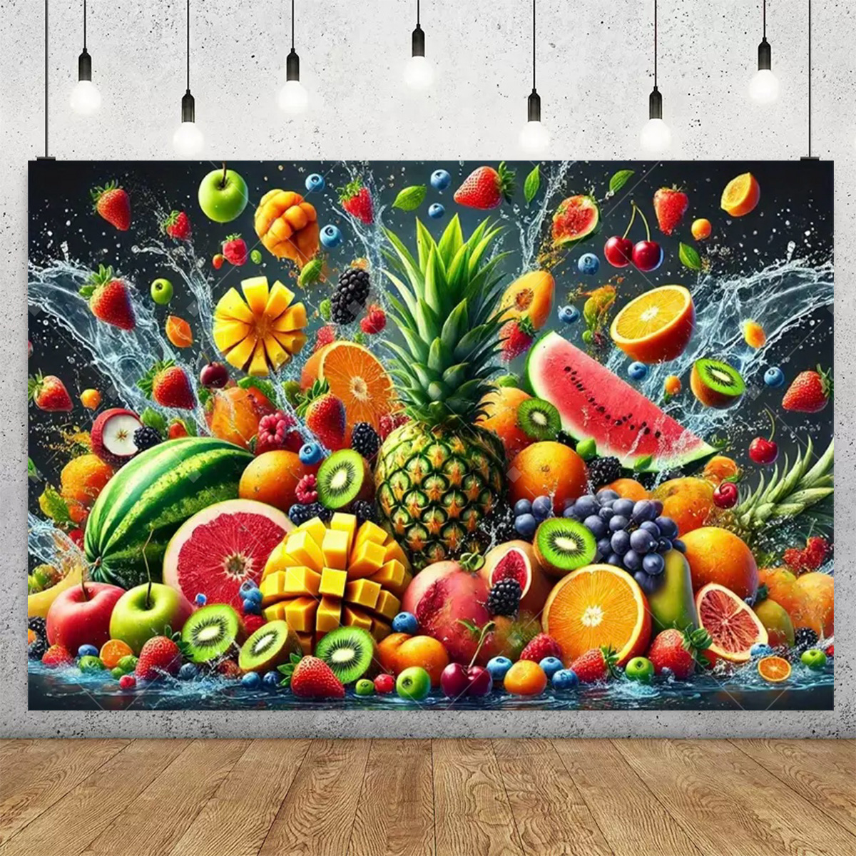3D Colorful Fruit Party Decora - Party Event Supply Store avis et prix