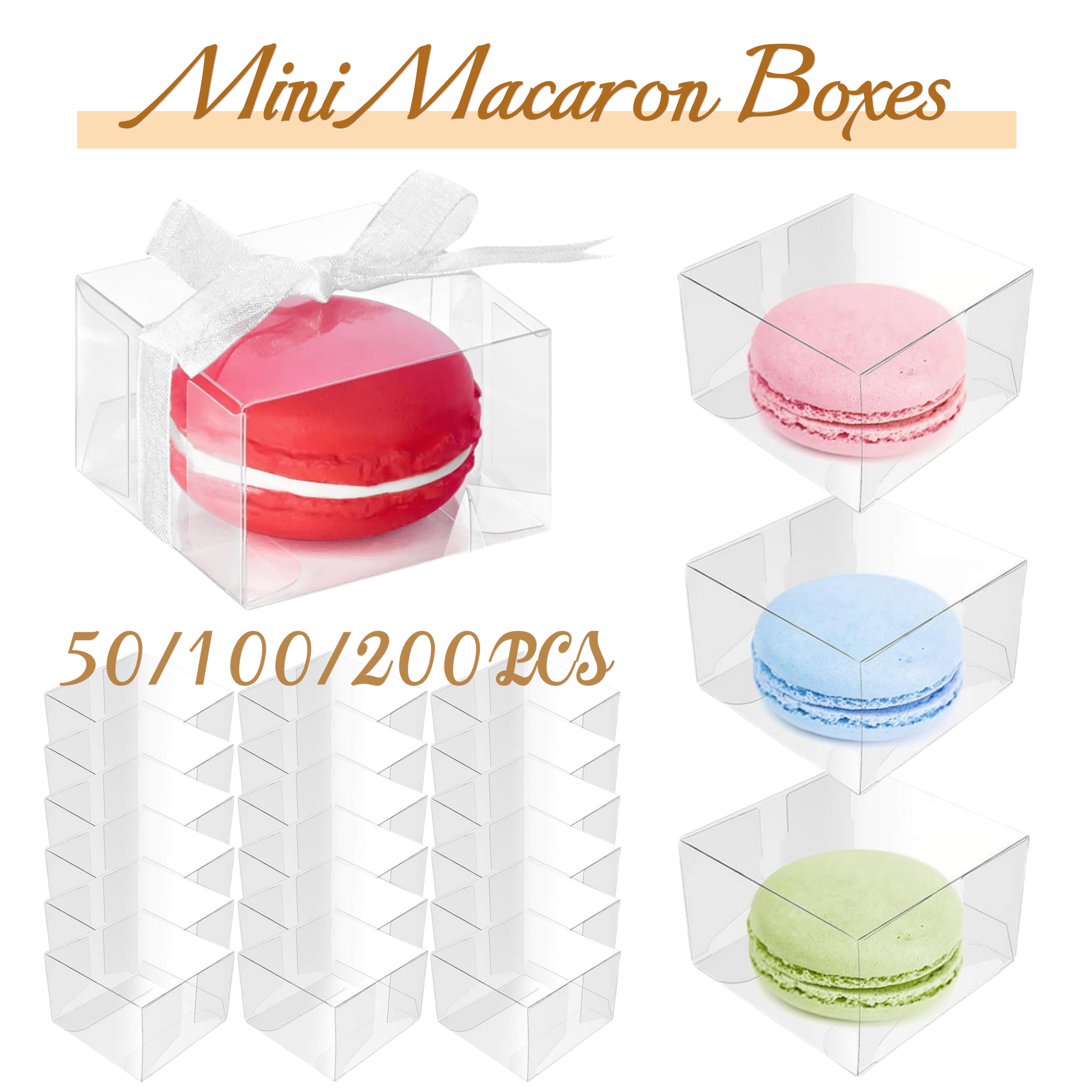 50-200Pcs Mini Macaron Boxes C - Event Party Box avis et prix