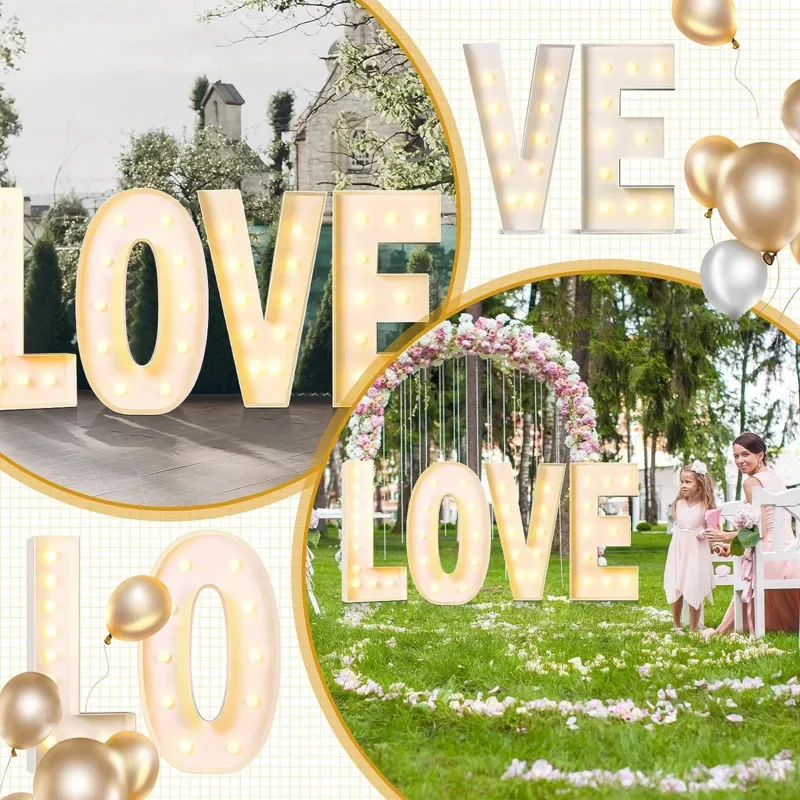 70/100/120cmGiant Letter Led L - Led Balloon Light avis et prix