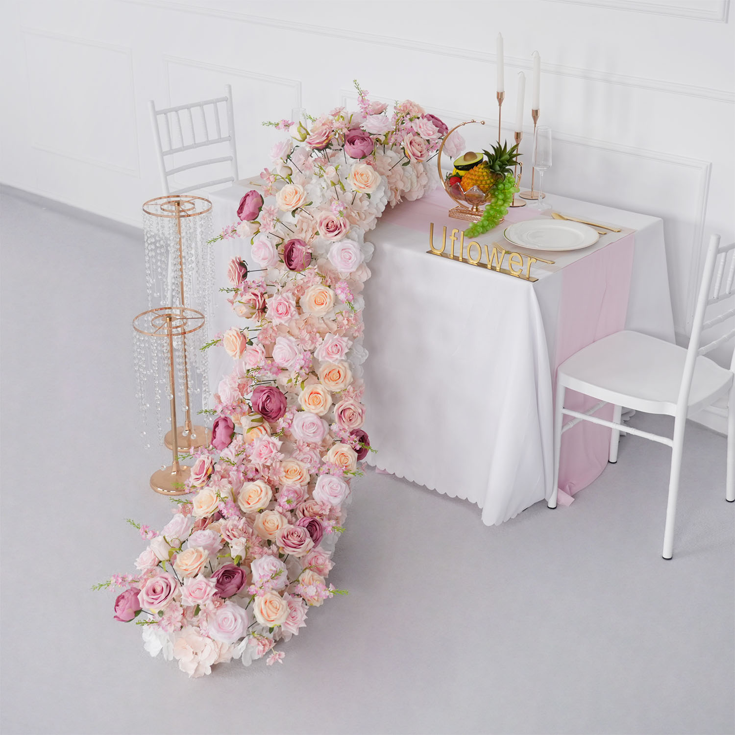 Uflower Luxury Artificial Flow - Flower Wall Panel avis et prix