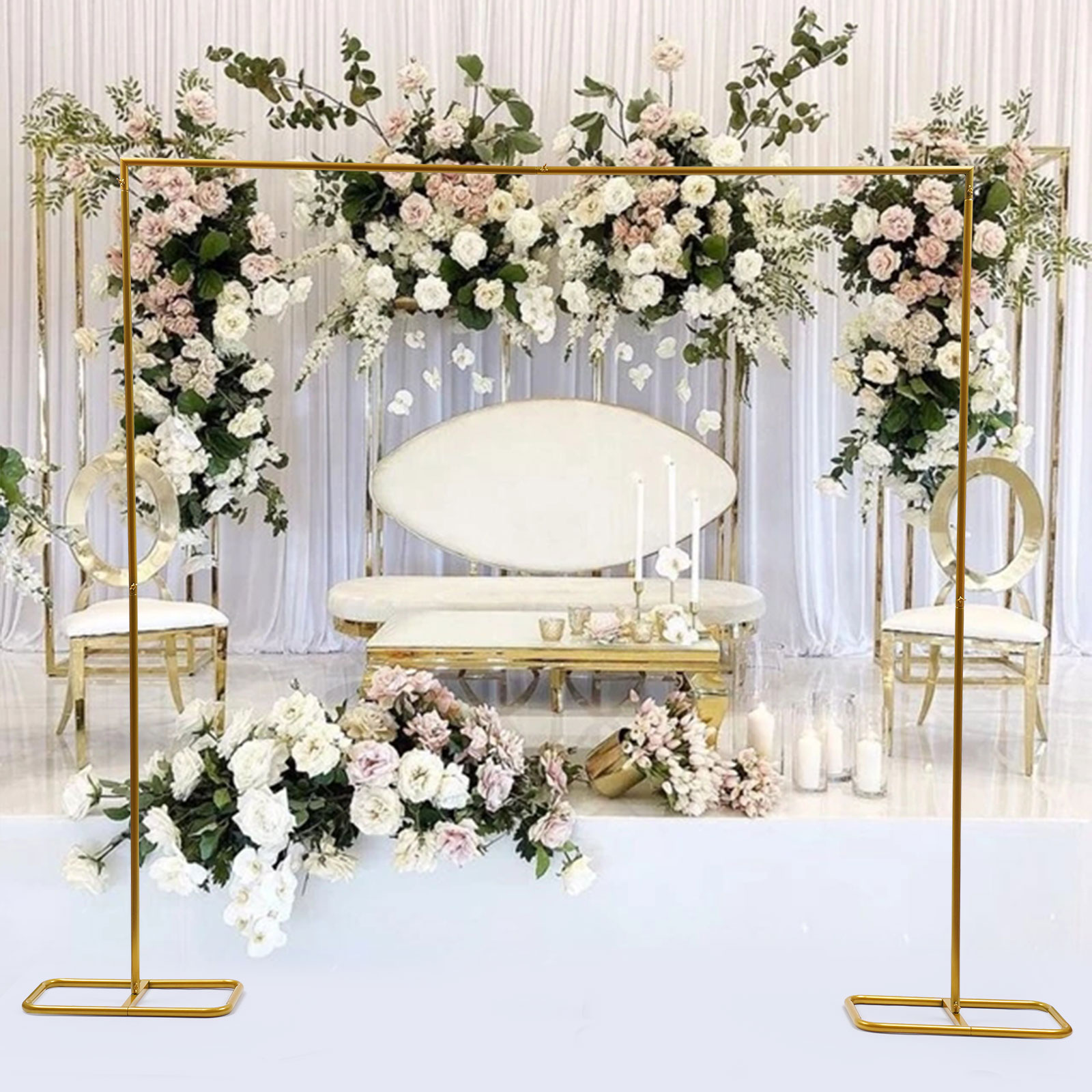 2.1x2m / 79x83inch Gold Weddin - Balloon Arch Kit avis et prix