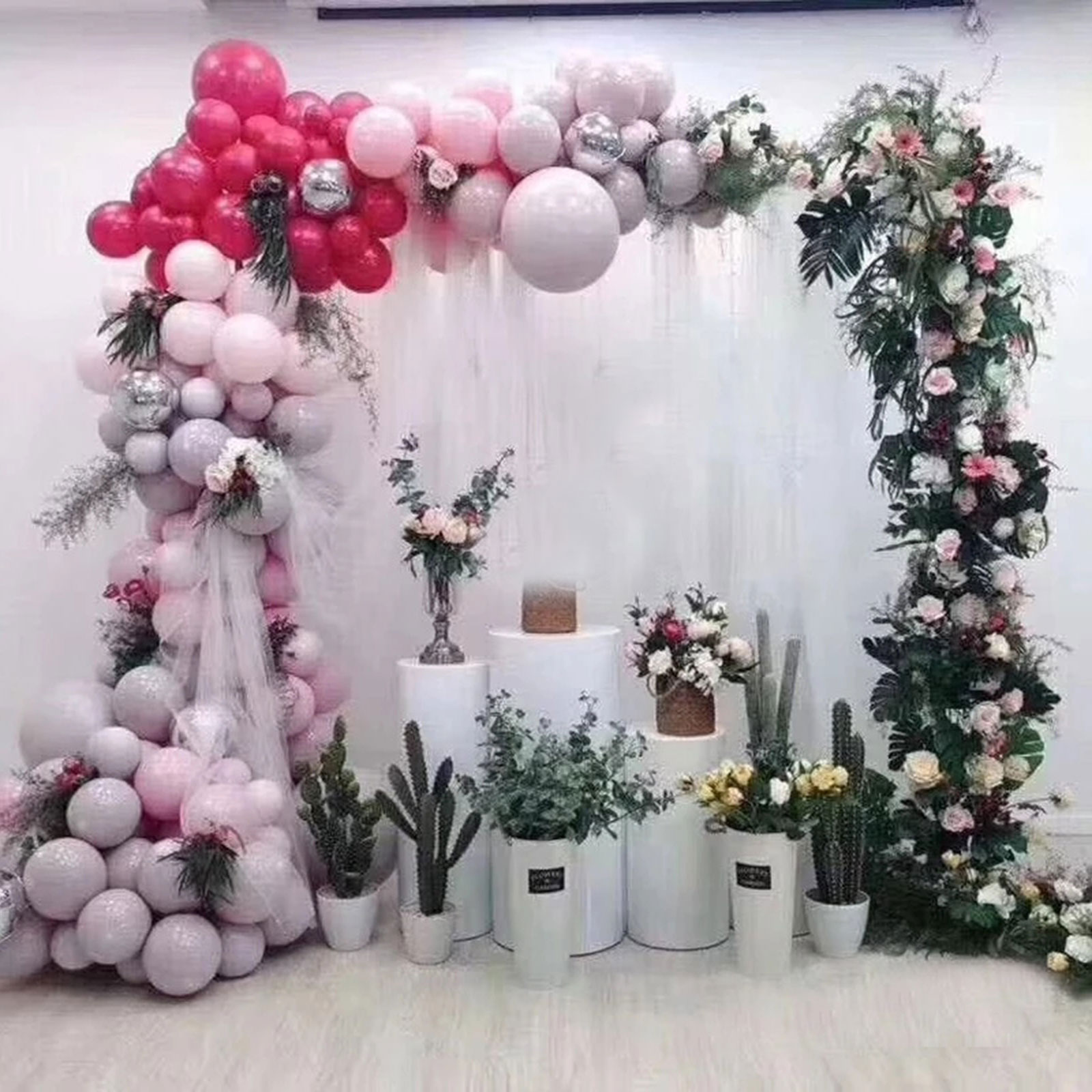 2.1x2m / 79x83inch Gold Weddin - Balloon Arch Kit avis et prix