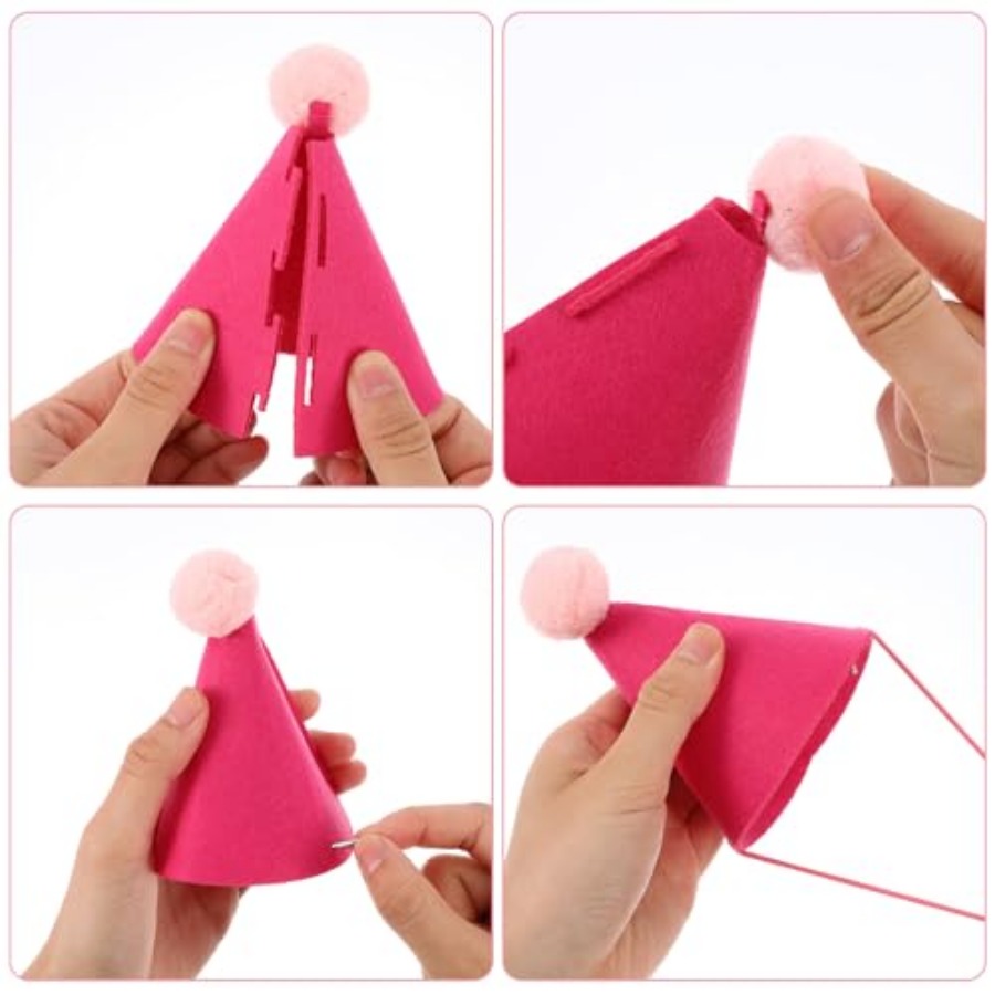 6 Pcs Mini Party Hats for Stuf - Party Hat Cone avis et prix
