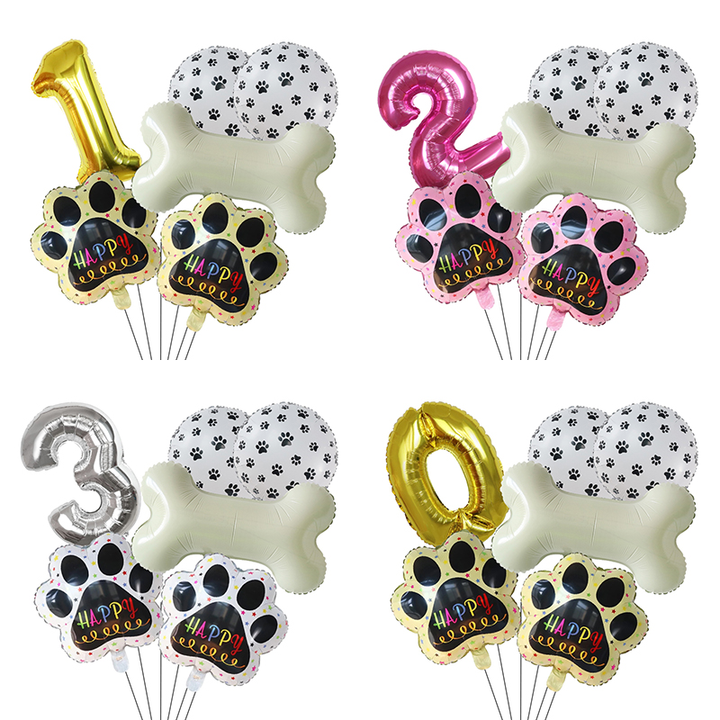 Gold WOOF Balloons, Dog Birthd - Let'S Party Event Supply avis et prix