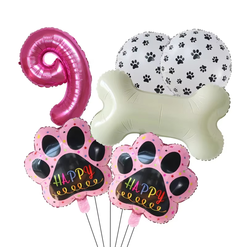 Gold WOOF Balloons, Dog Birthd - Let'S Party Event Supply avis et prix