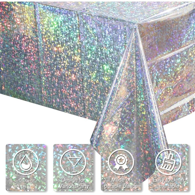1PC Disposable Tablecloth PE W - Table Cloth Disposable avis et prix
