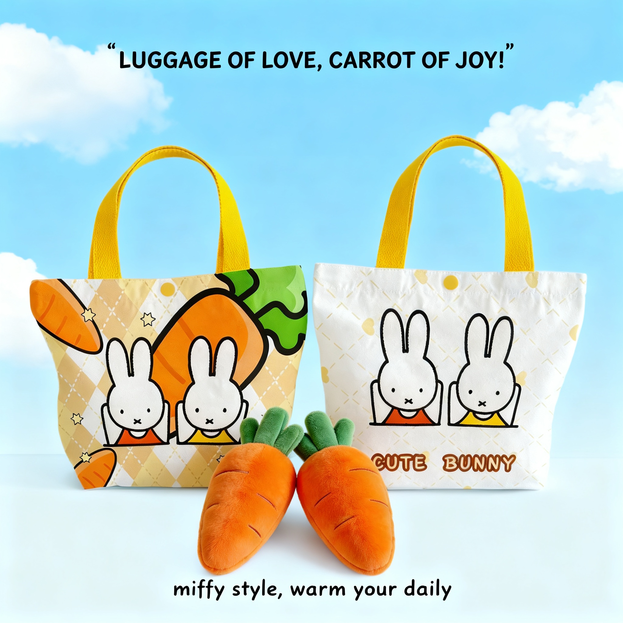 Creative Cartoon Miffy Rabbit  - Party Favor Bag avis et prix