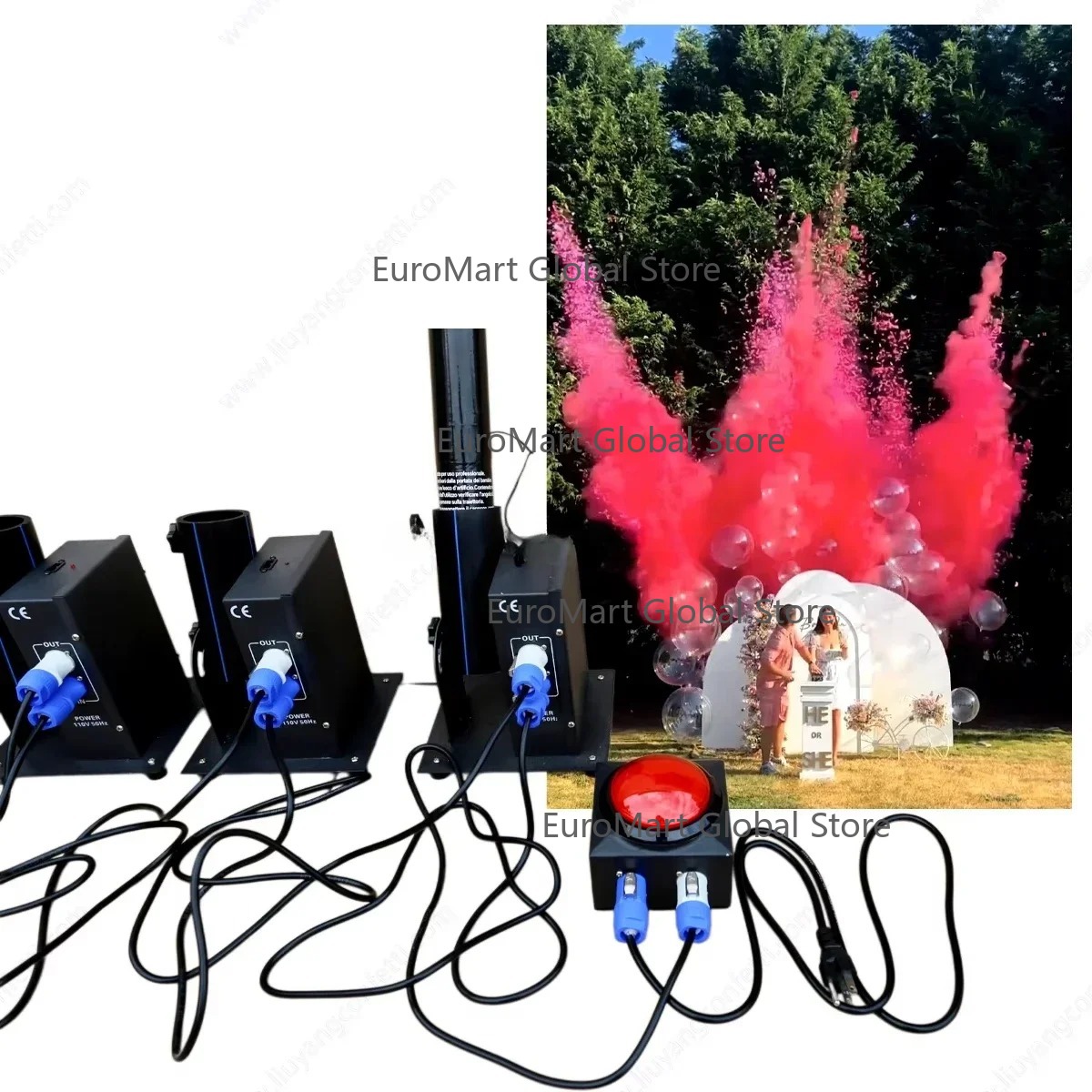 Stage Party Popper Spray Prop  - Confetti Cannon Tube avis et prix