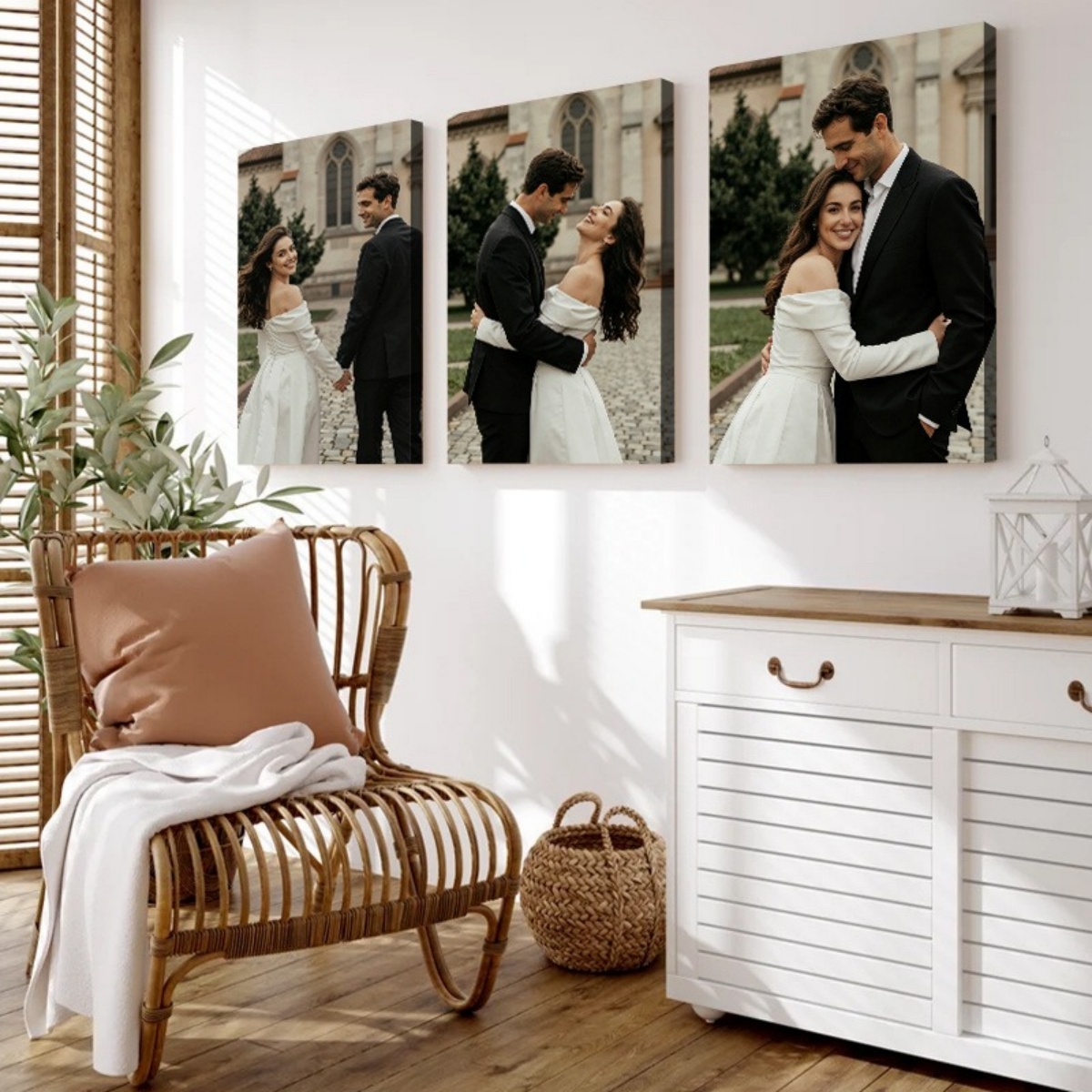 Set of 3 Custom Photo Canvas P - Eve Party avis et prix