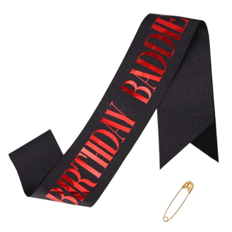 Birthday Baddie Sash, Glitter  - Birthday Sash Glitter avis et prix