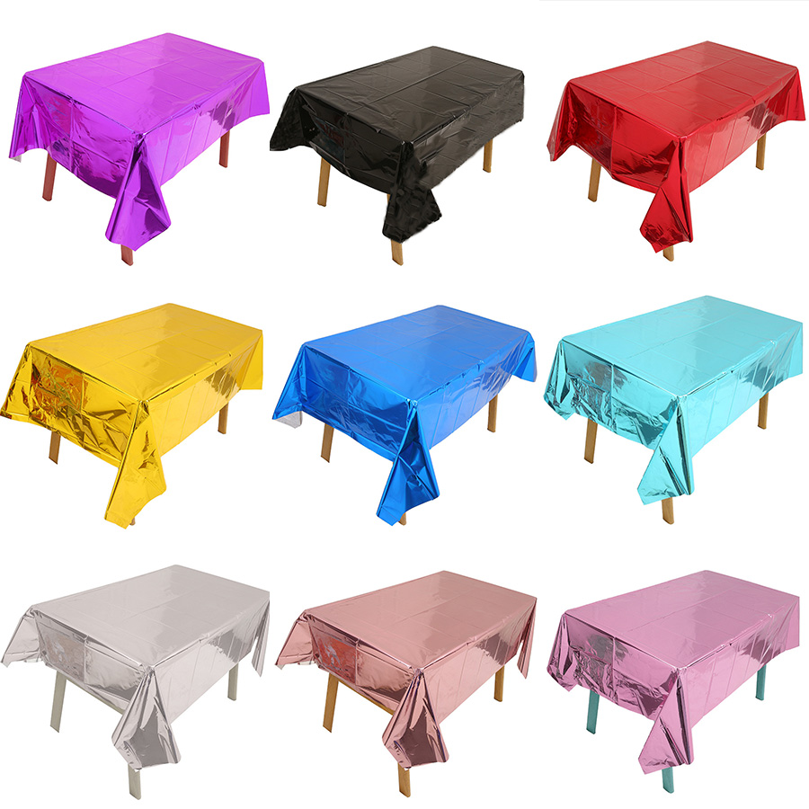 137cm*183cm Rose Gold Sliver D - Table Cloth Disposable avis et prix