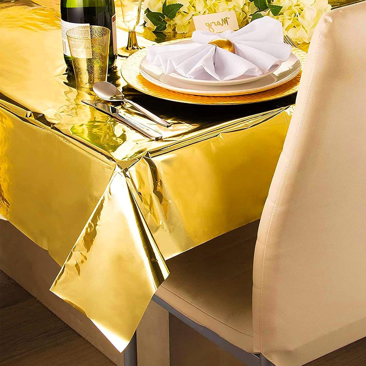 137cm*183cm Rose Gold Sliver D - Table Cloth Disposable avis et prix