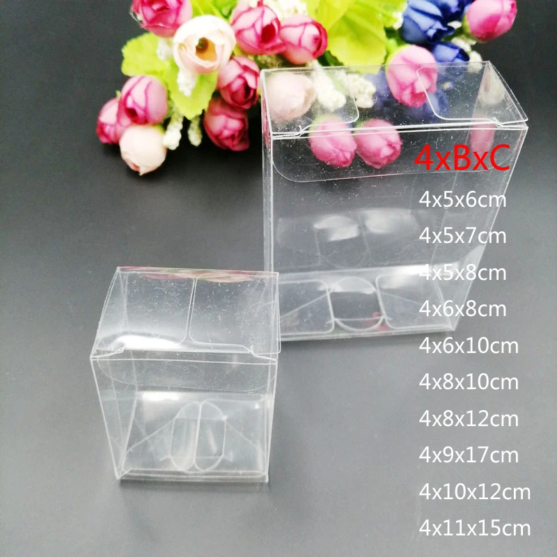 50pcs 4xBxC Rectangle Transpar - Event Party Box avis et prix