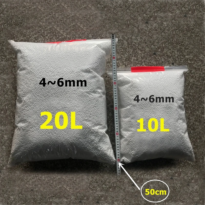 4-6mm 10L/20L White Styrofoam  - Event Z avis et prix
