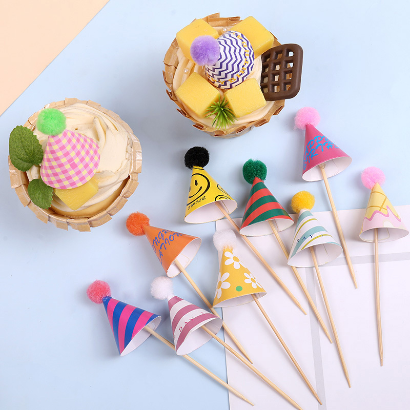 15/30Pcs Mini Party Hats Cake  - Party Hat Cone avis et prix
