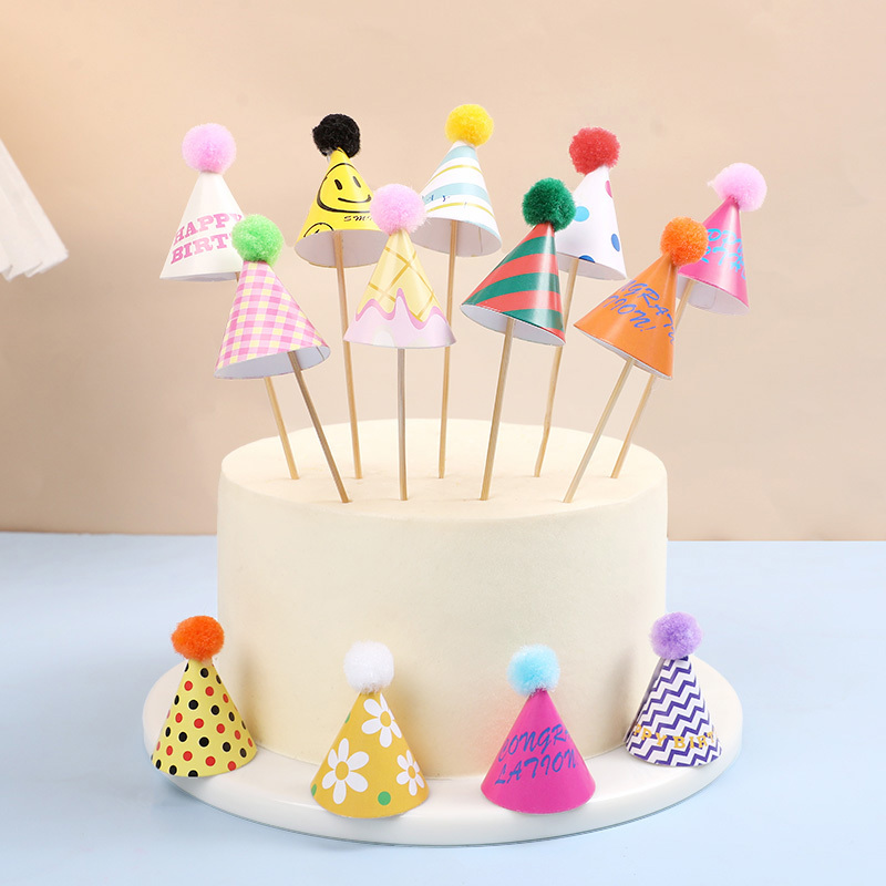 15/30Pcs Mini Party Hats Cake  - Party Hat Cone avis et prix