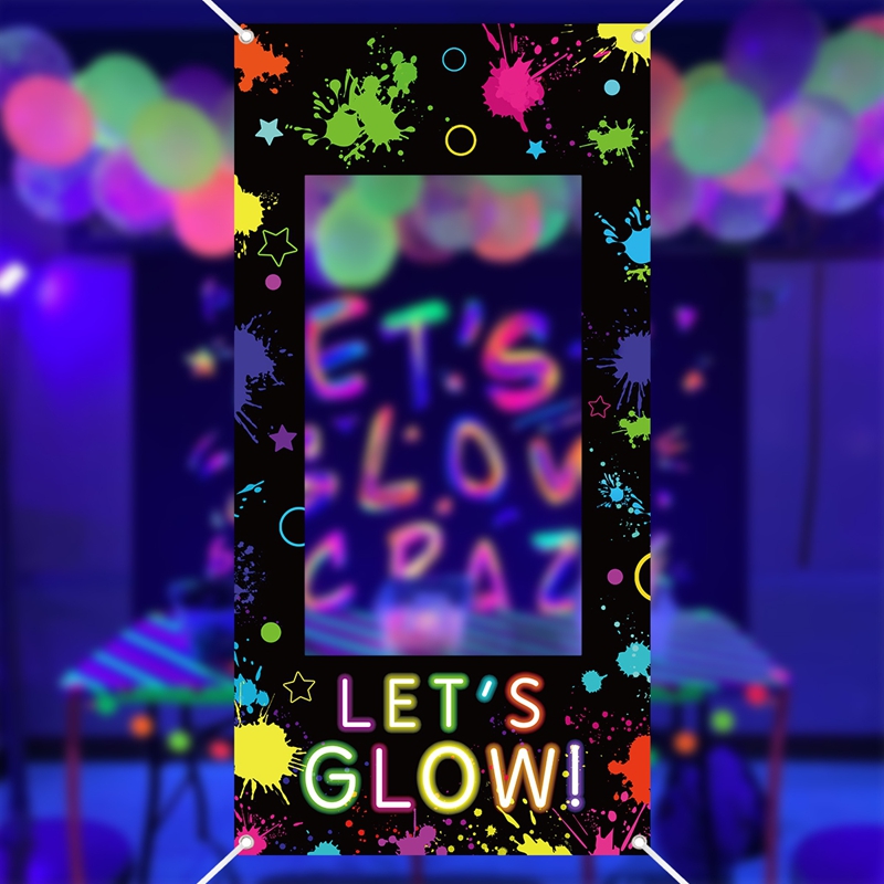 Let‘s Glow Photo Booth Frame N - Let'S Party Event Supply avis et prix