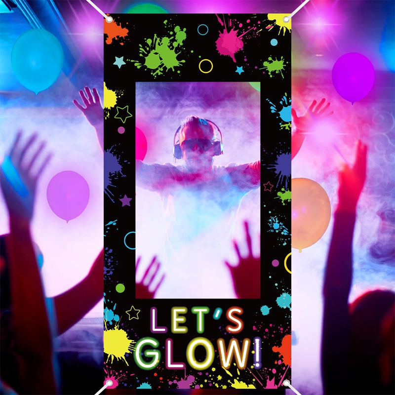 Let‘s Glow Photo Booth Frame N - Let'S Party Event Supply avis et prix