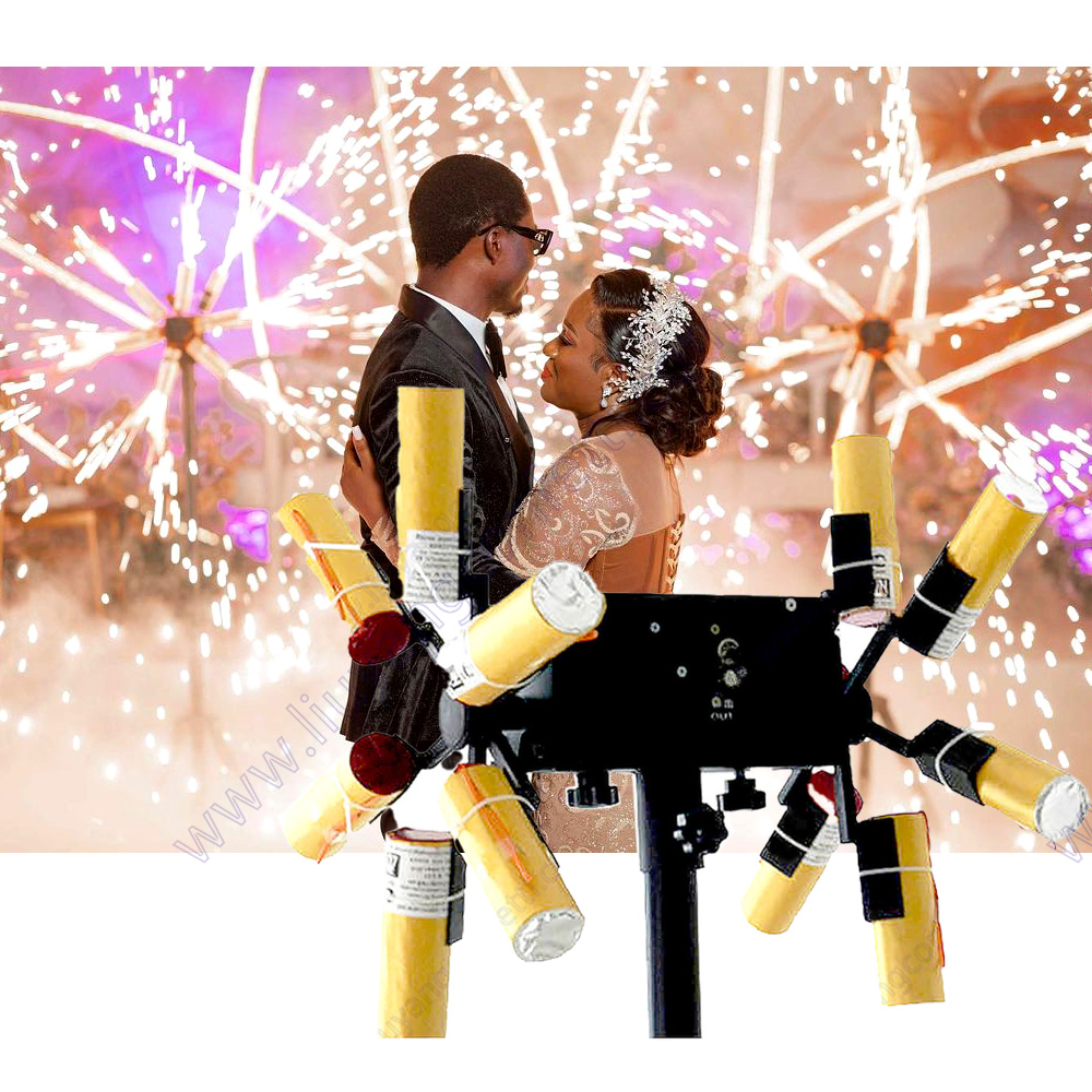Pyrotechnic Double Wheels Cold - Confetti Cannon Tube avis et prix