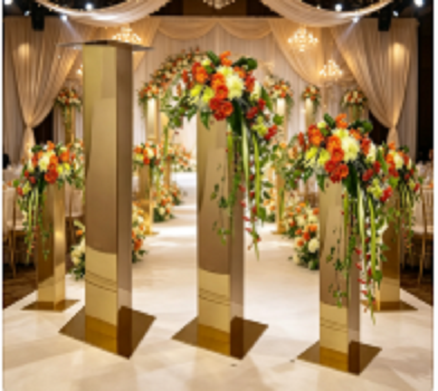 Metal Vase And Stainless Steel - Party Event Supply Store avis et prix