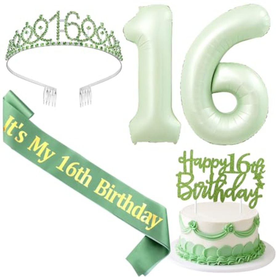 Birthday Decorations for Girls - Birthday Sash Glitter avis et prix