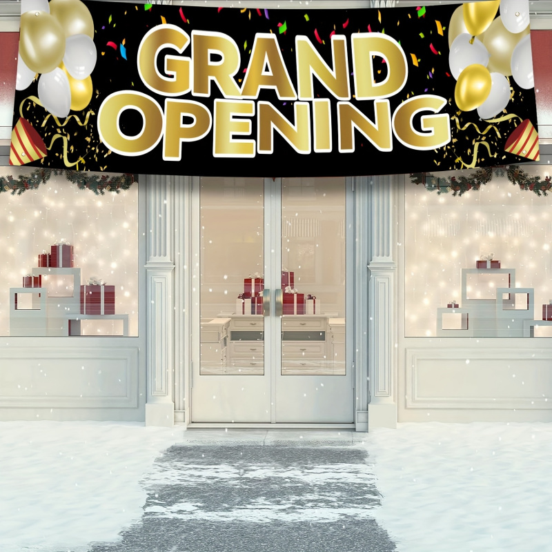 VIKAMA Grand Opening Banner, N - Party Event Supply Store avis et prix