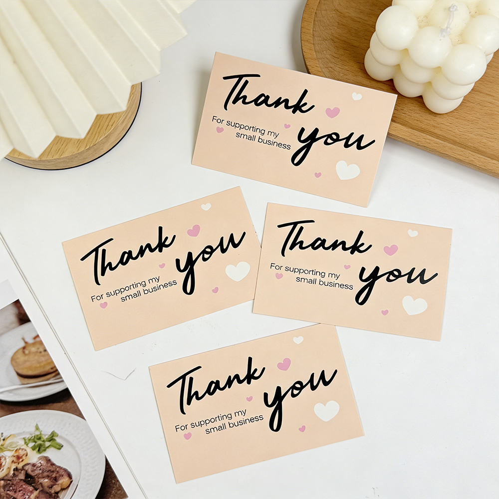 50/100pcs Thank You Cards, for - Party Event Supply Store avis et prix