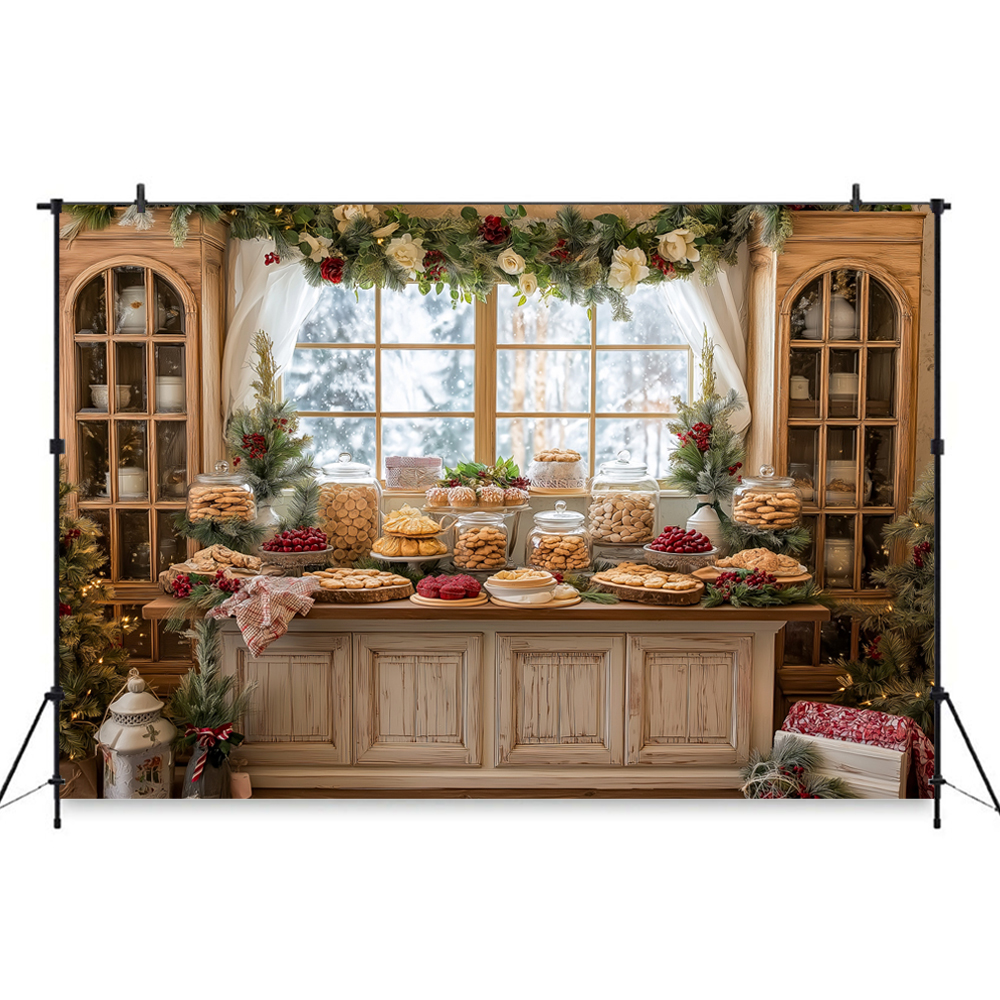 Christmas-Themed Dessert Table - Dessert Table Backdrop avis et prix