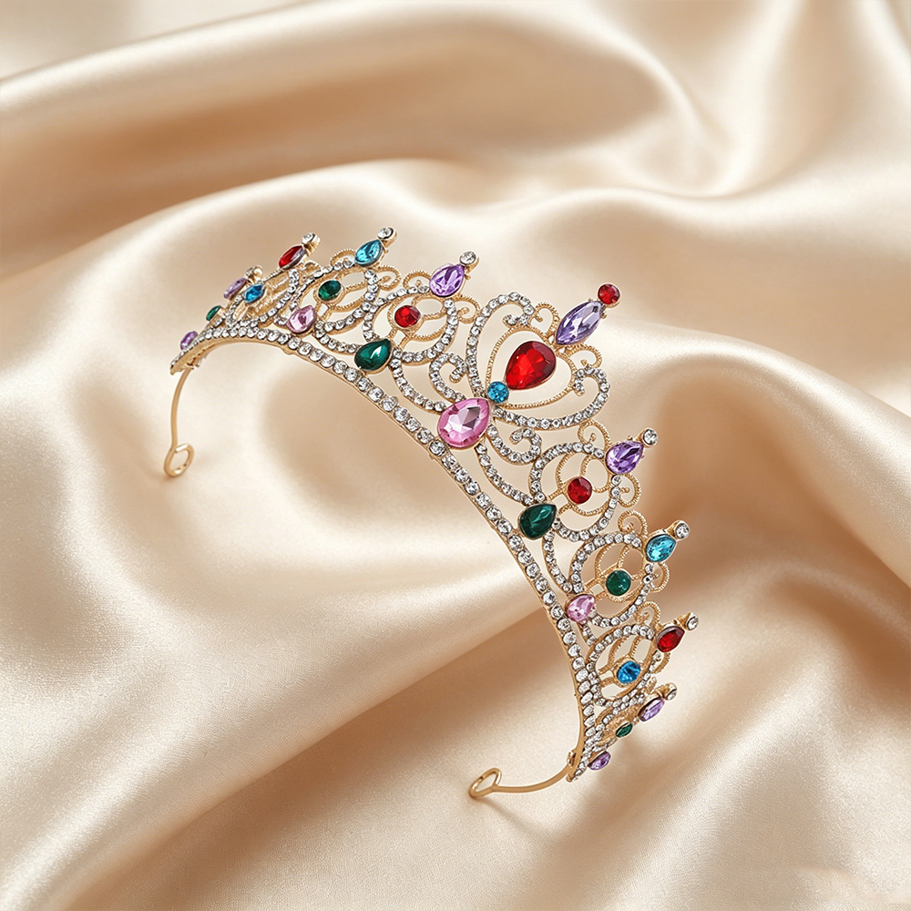Luxury Vintage Gold Tiara Crow - Event & Party Supply Photos avis et prix