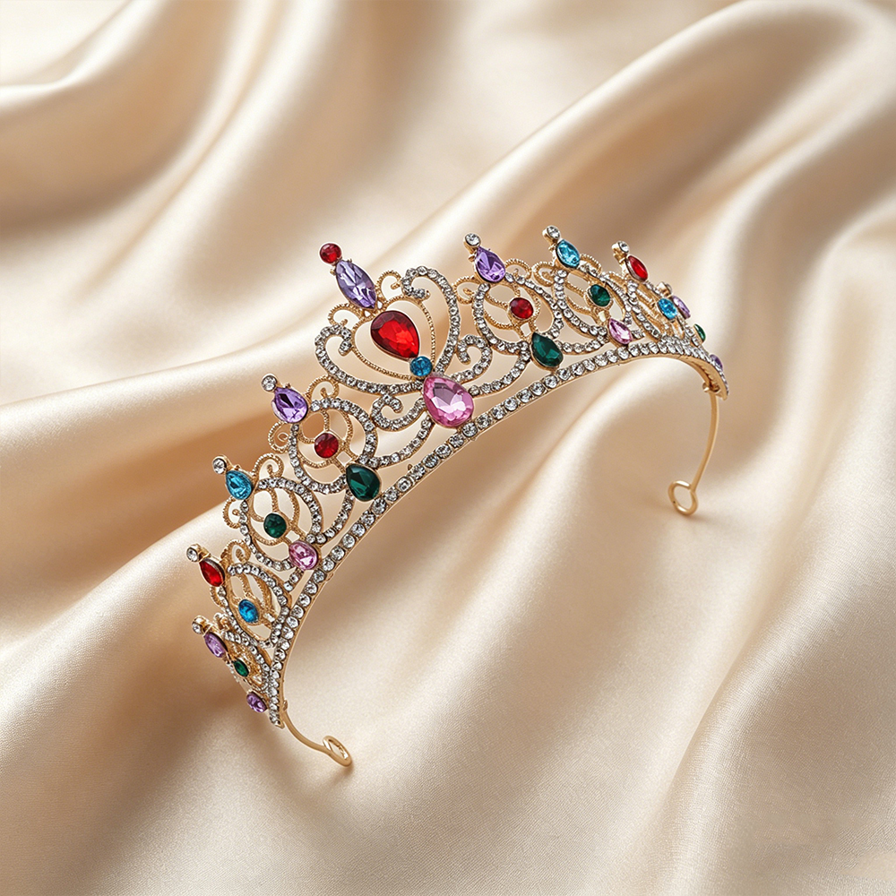 Luxury Vintage Gold Tiara Crow - Event & Party Supply Photos avis et prix
