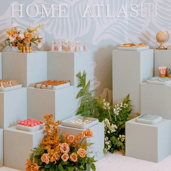 Dessert Table Cake Stand Birth - Dessert Table Backdrop avis et prix