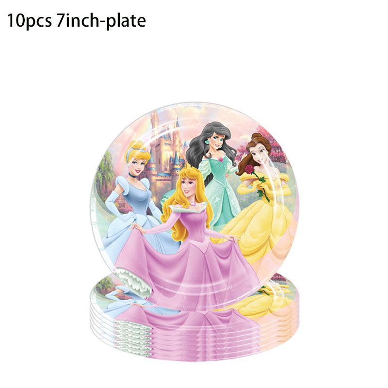 Princess Birthday Party Pink P - Table Cloth Disposable avis et prix