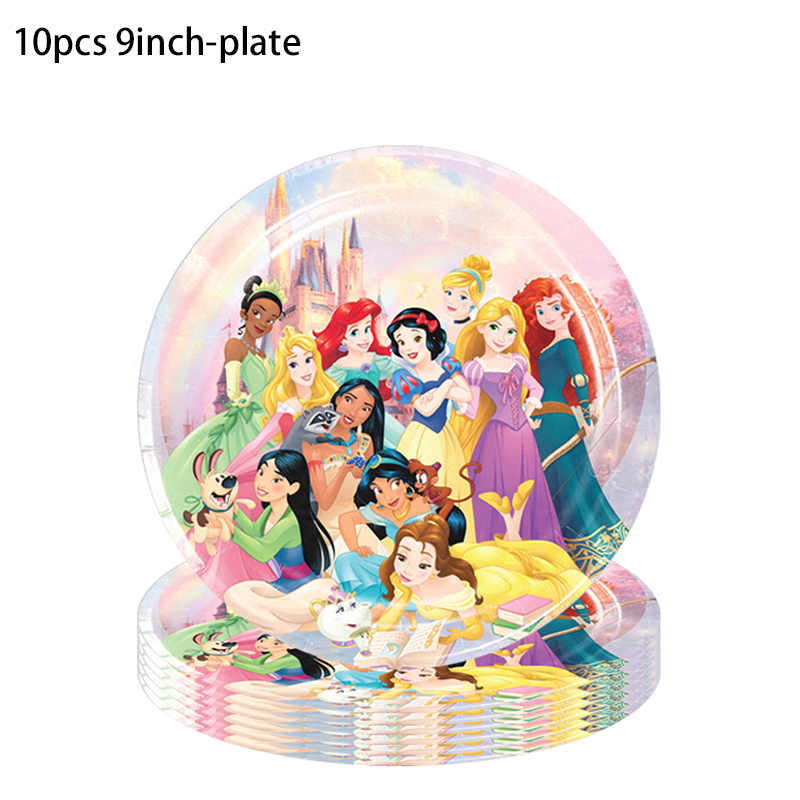 Princess Birthday Party Pink P - Table Cloth Disposable avis et prix