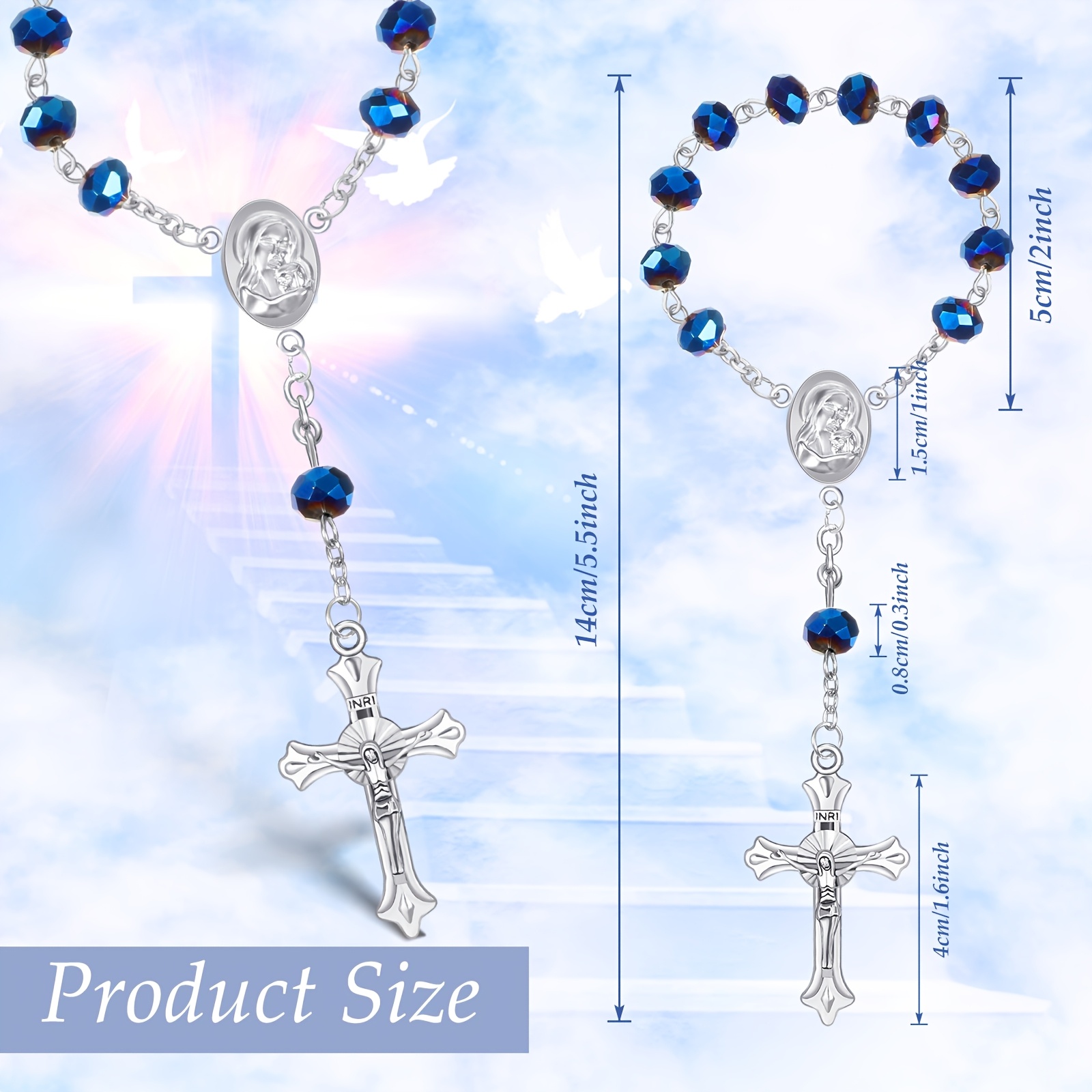 50 Sets Baptism Favors Rosary  - Party Favor Bag avis et prix
