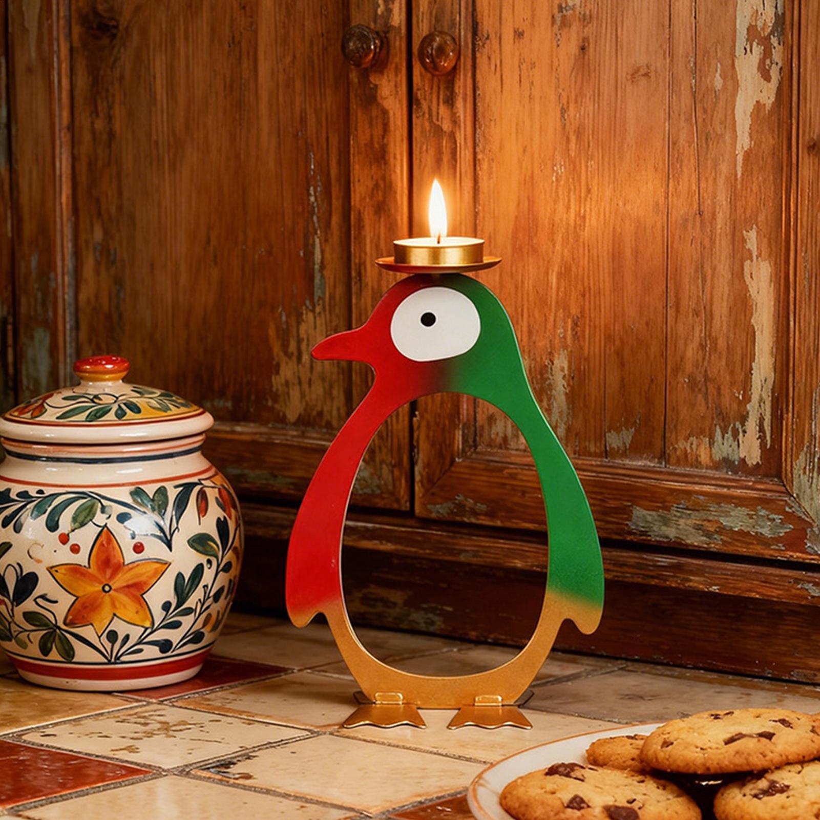 Tea Light Candle Holder Pengui - Centerpiece Stick avis et prix
