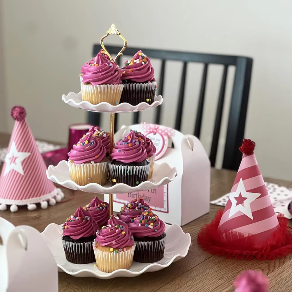 3 Tier Dessert Cupcake Stand W - Cupcake Stand Tier avis et prix
