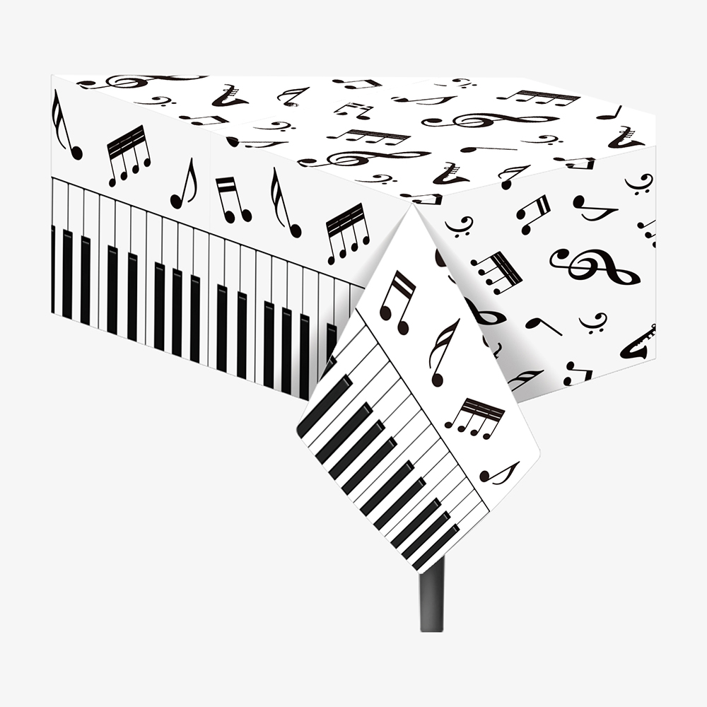 1pc Musical Note Tablecloth Di - Table Cloth Disposable avis et prix