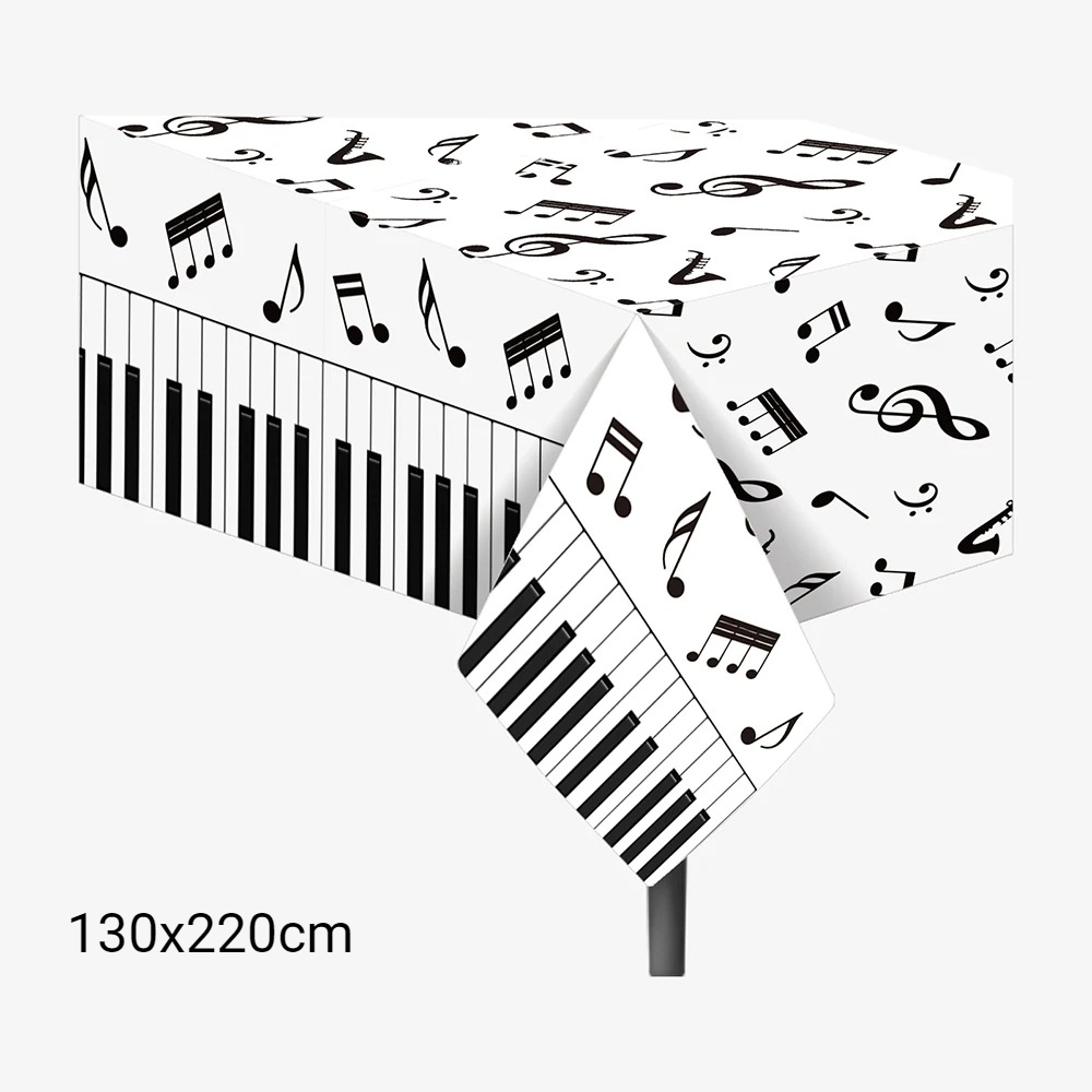 1pc Musical Note Tablecloth Di - Table Cloth Disposable avis et prix