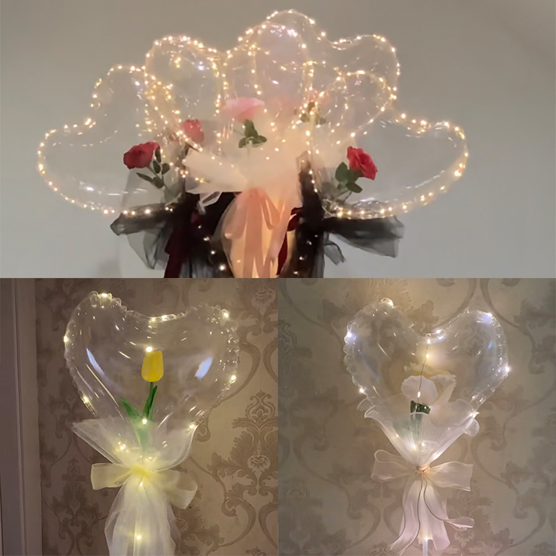 1 Set LED Clear Balloon Transp - Led Balloon Light avis et prix