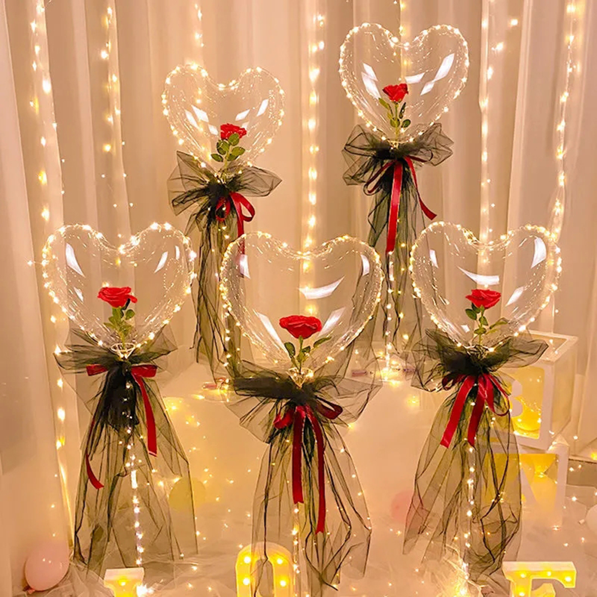 1 Set LED Clear Balloon Transp - Led Balloon Light avis et prix