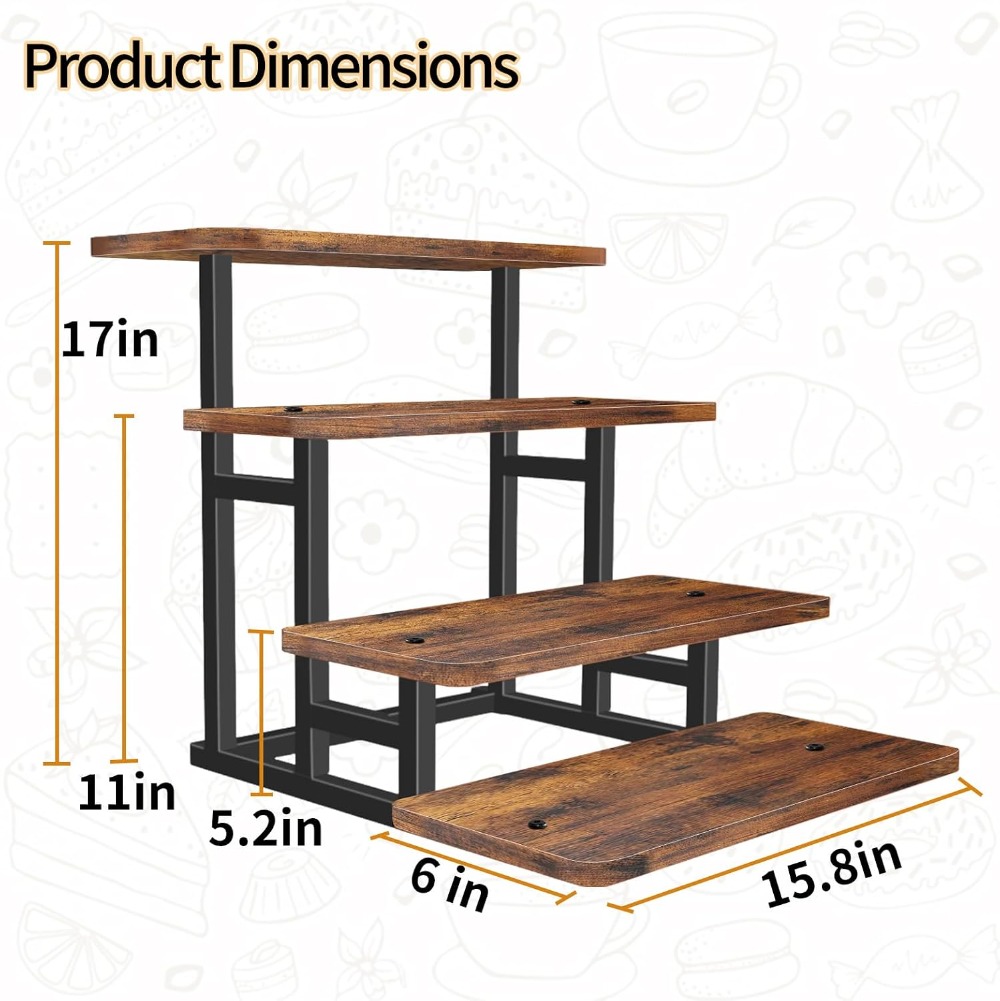 2-Pack Wooden Cupcake Stand fo - Cupcake Stand Tier avis et prix