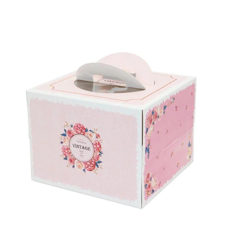 5pcs 8inch cake box with windo - Party Event Supplier avis et prix