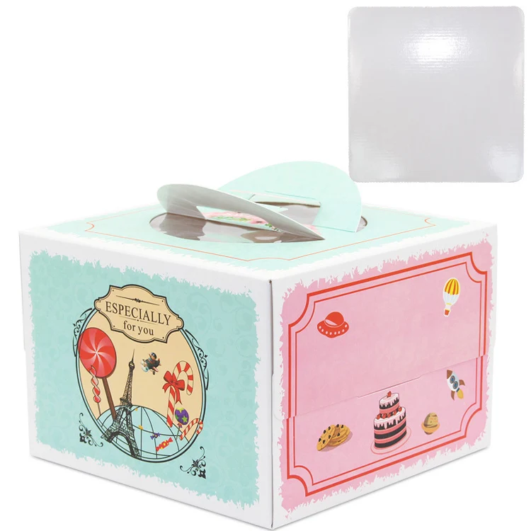 5pcs 8inch cake box with windo - Party Event Supplier avis et prix