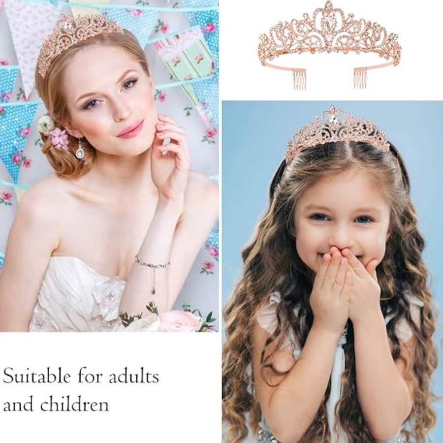 2Pcs Set Rhinestone Crystal Cr - Birthday Sash Glitter avis et prix