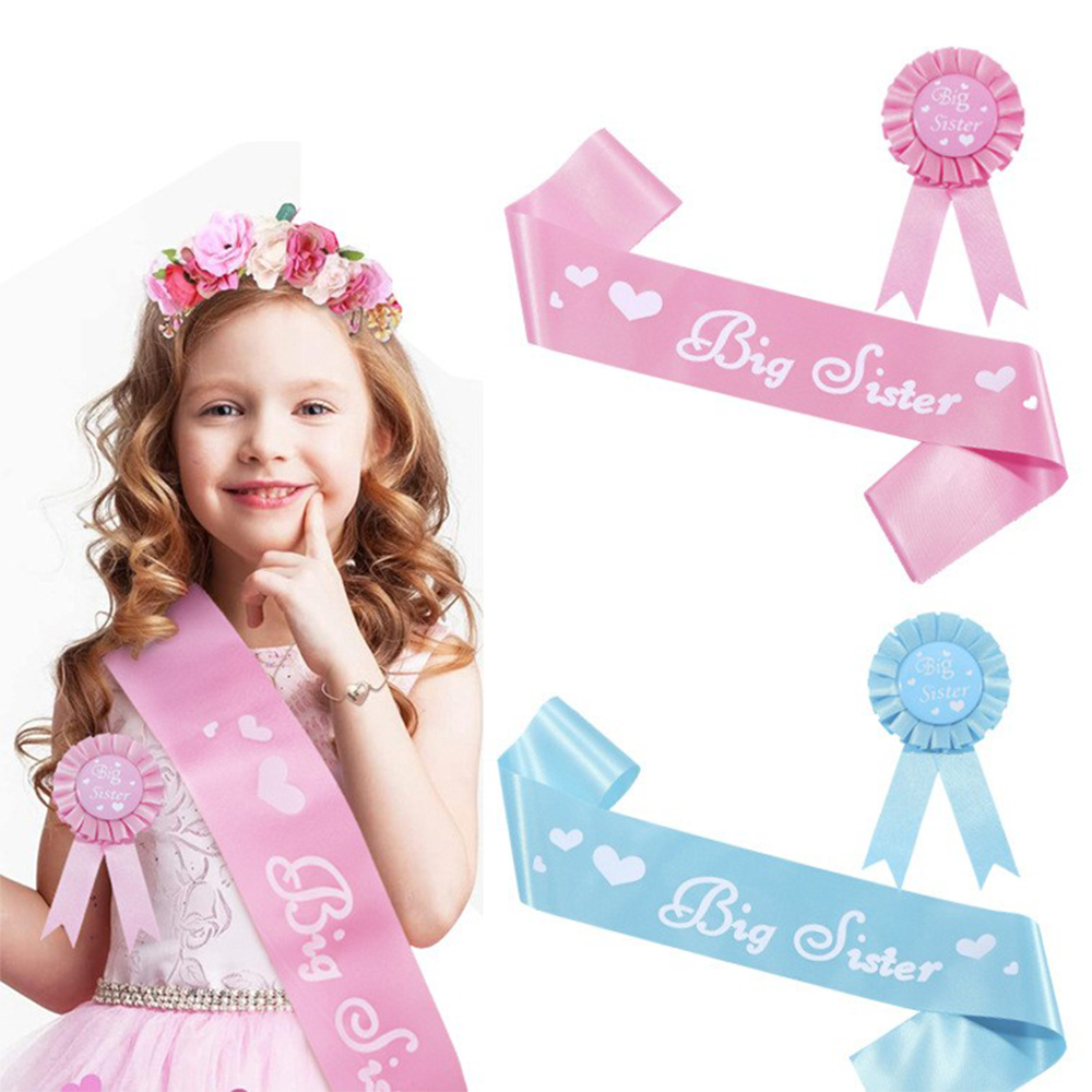 Pink Blue Baby Shower Glitter  - Birthday Sash Glitter avis et prix
