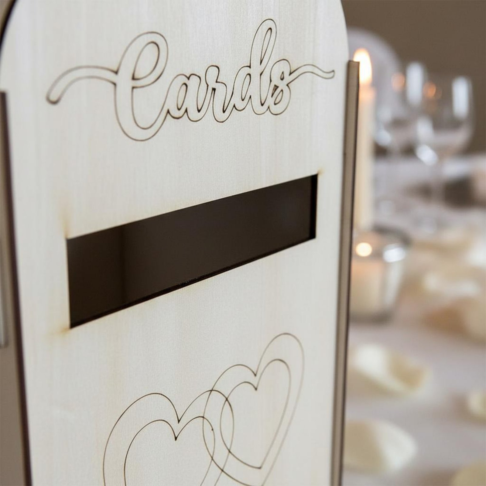 Wooden Wedding Card Box Laser  - Event Party Box avis et prix