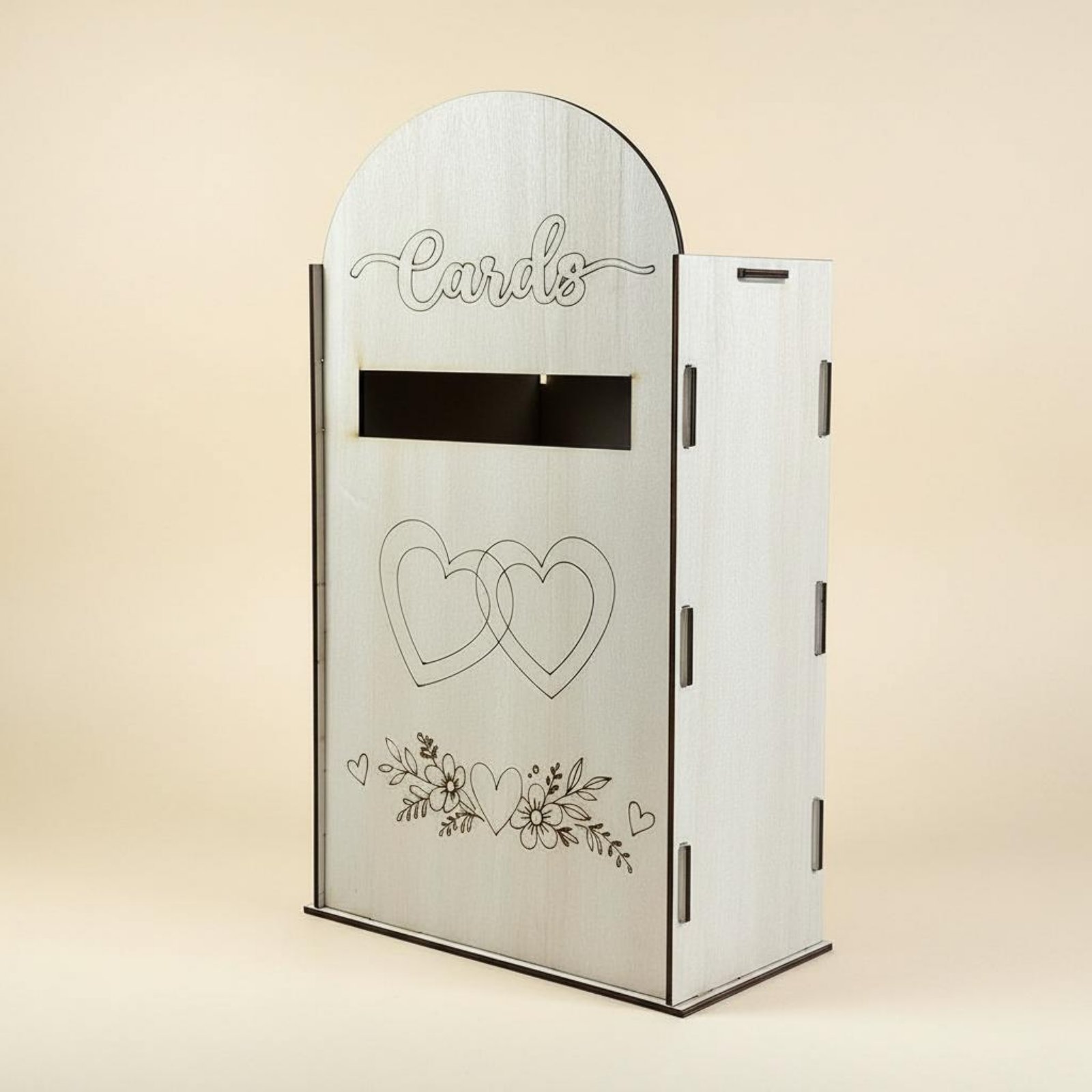Wooden Wedding Card Box Laser  - Event Party Box avis et prix