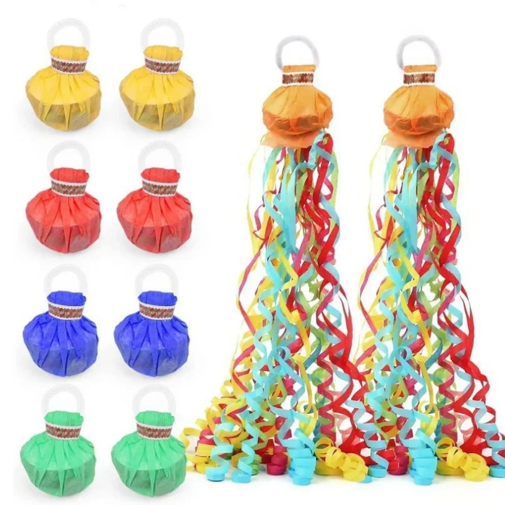 10pcs Hand Throwing Ribbon Pul - Confetti Cannon Tube avis et prix
